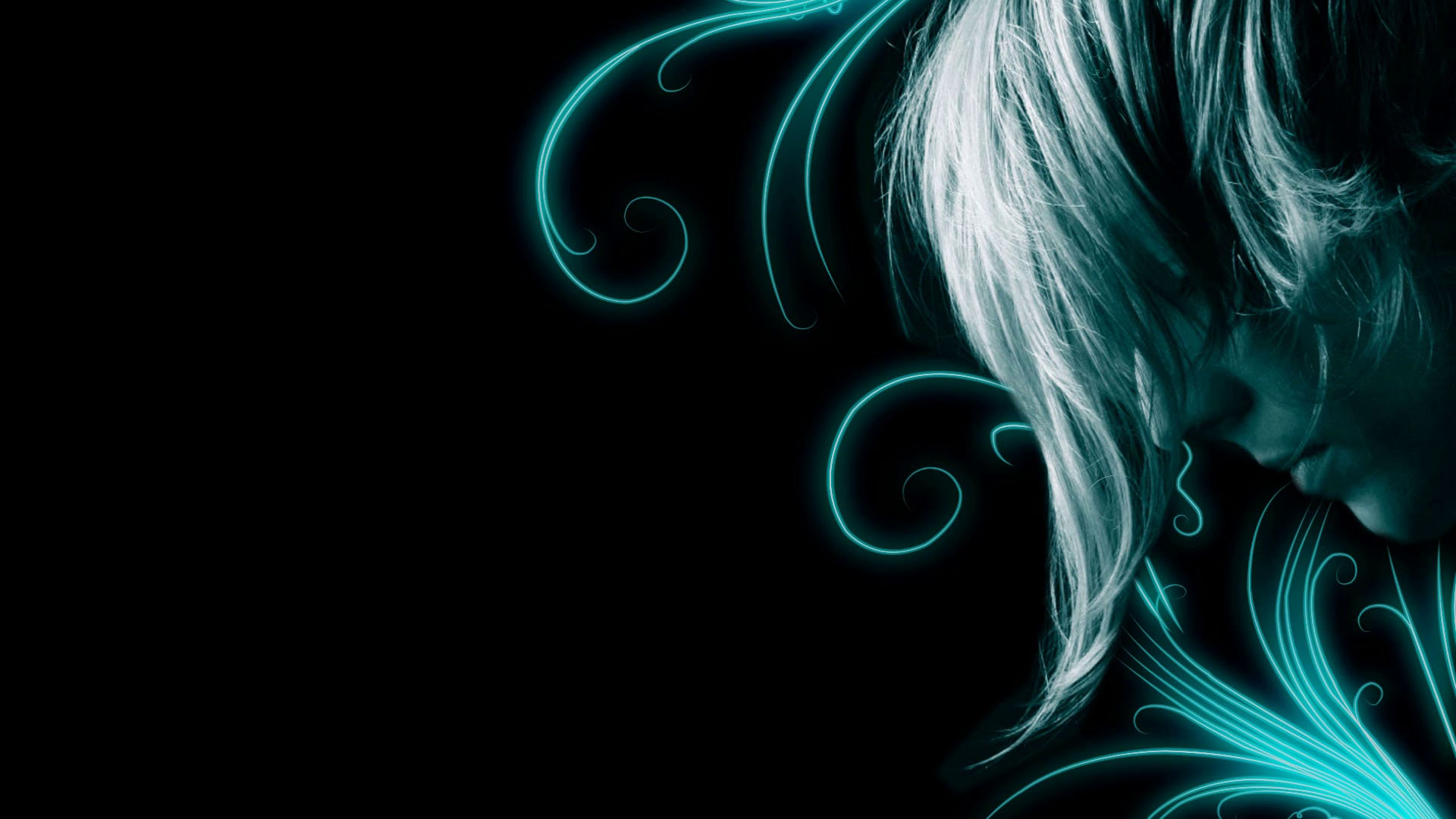 dark teal backgrounds